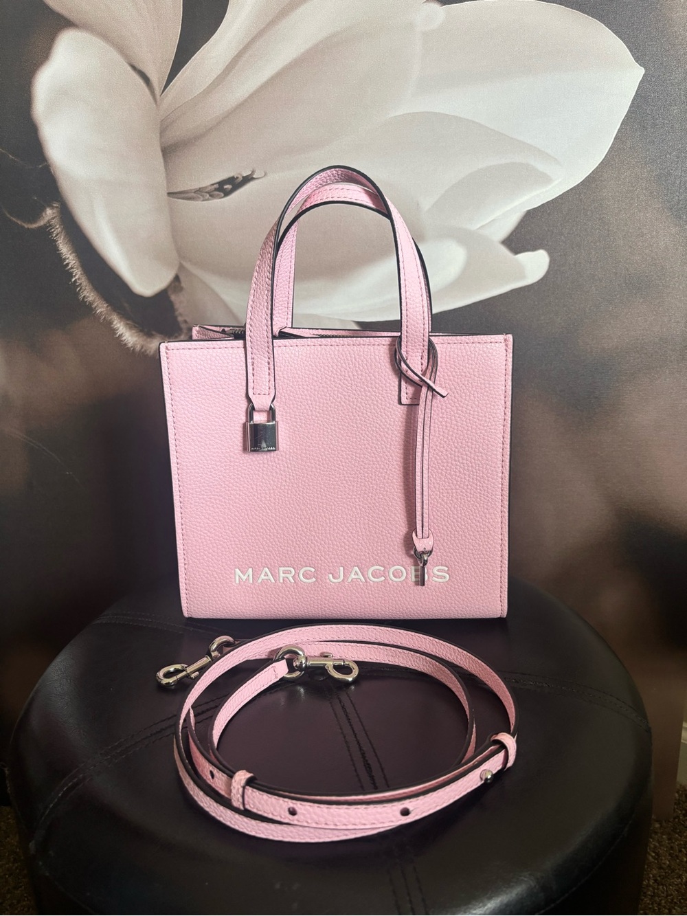 Marc Jacobs Pink Mini Tote with Removable Strap